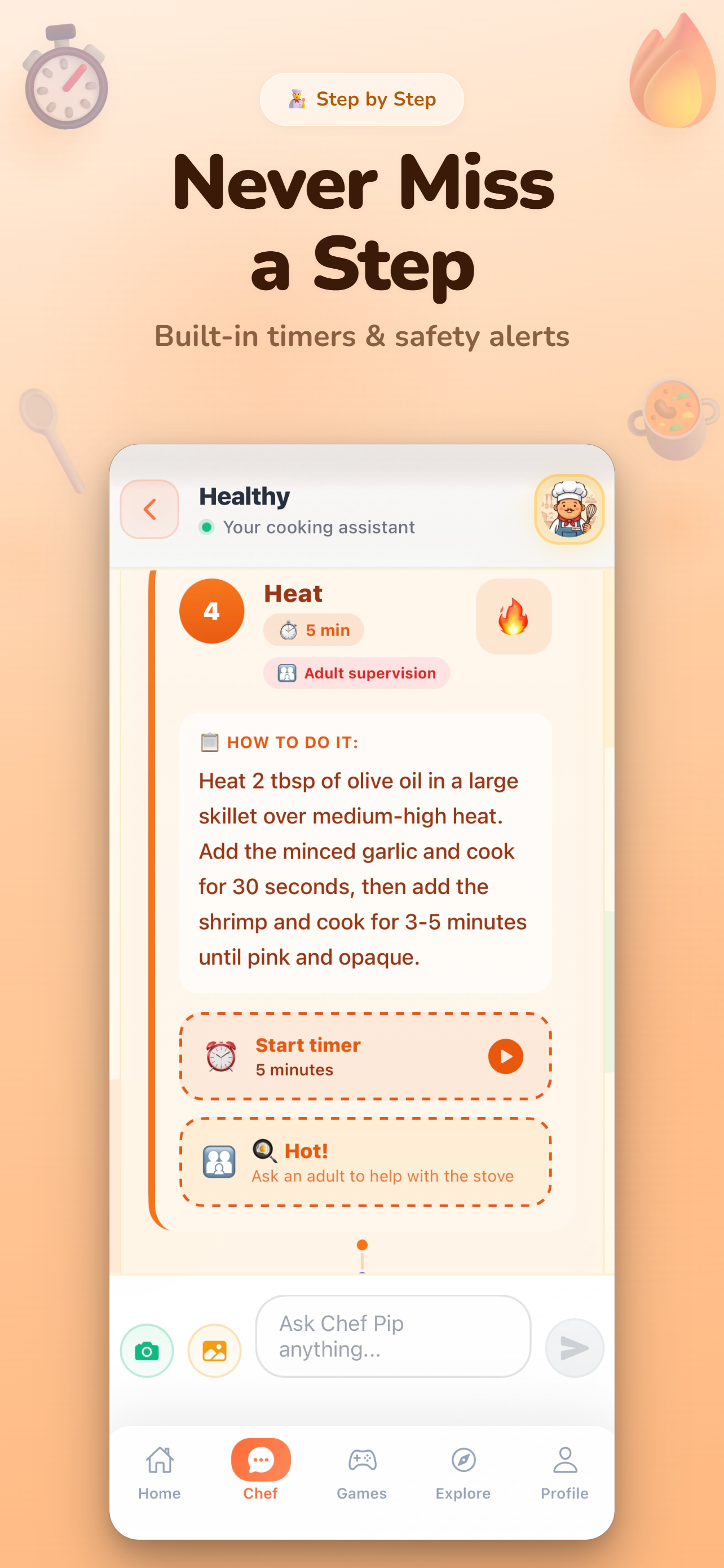 Step by Step Cooking